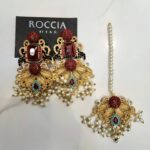 Navratan Bindiya Earrings-033