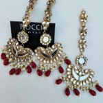 Farshi Kundan Bindiya Earrings-026