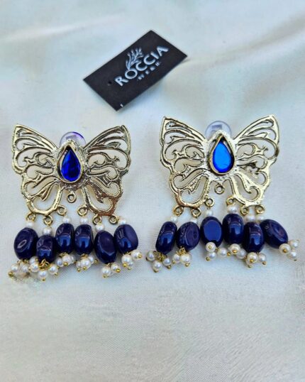 Oxidise Earrings-054