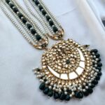 Farshi Kundan Green Maala-007