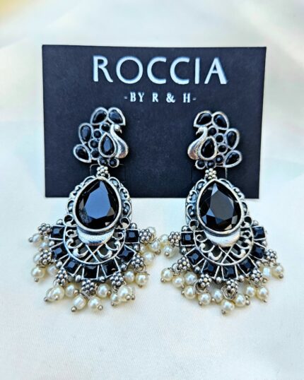 Oxidise Earrings-002