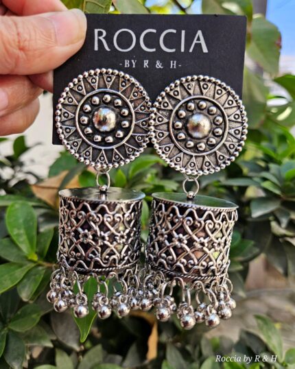 Oxidise Earrings-004