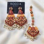 Navratan Bindiya Earrings-003