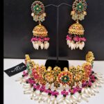 Navratan Necklace Set-049