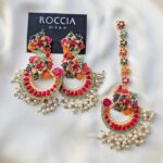 Navratan Bindiya Earrings-002