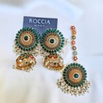 Navratan Bindiya Earrings-009
