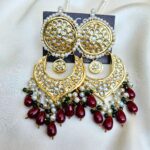 Thappa Kundan Earrings-019
