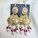 Thappa Kundan Earrings-021