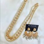 Pearl Gold-plated Maala Set-021