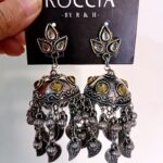 Oxidise Earrings-012