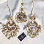 Farshi Kundan Bindiya Earrings-025