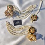 Navratan Bindiya Earrings-030