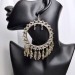 Oxidise Earrings-019