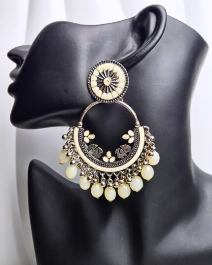 Oxidise Earrings-046