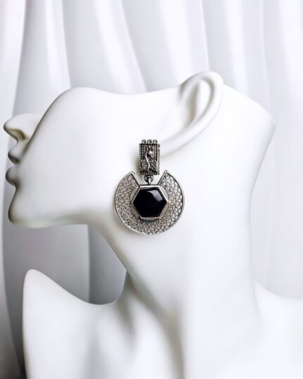 Oxidise Earrings-049