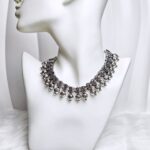 Oxidised Necklace Set-034