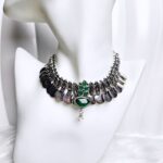 Oxidised Necklace Set-035