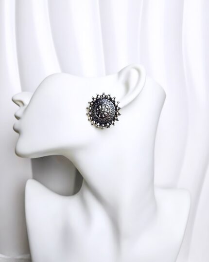 Oxidise Earrings-044