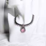 Oxidised Necklace Set-029