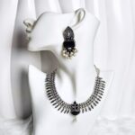 Oxidised Necklace Set-027
