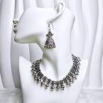 Oxidised Necklace Set-023