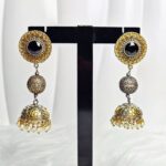 German silver Brass jhumkay-030