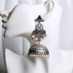 German silver Brass jhumkay-027