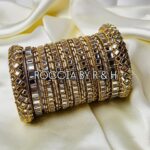 Kundan Bangles - 032