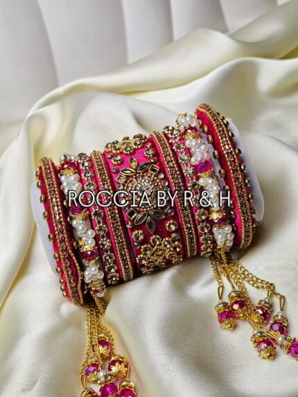 Kundan Bangles - 008
