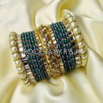 Kundan Bangles - 009
