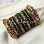 Kundan Bangles - 012