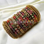 Kundan Bangles - 011