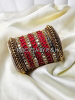 Kundan Bangles - 010