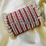 Gajra Pearl Bangles - 016