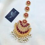 Maroon Stone Bindiya-018