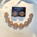 Zircon Necklace Set-034