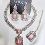 Zircon Necklace Set-040