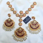 Navratan Earrings Sheesh Patti-022