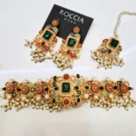 Navratan Necklace Set-045