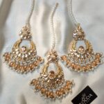 Kundan Bindiya Earrings-034