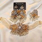 Real Stone Choker Set-031