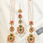 Navratan Sahara Earrings Bindiya-033