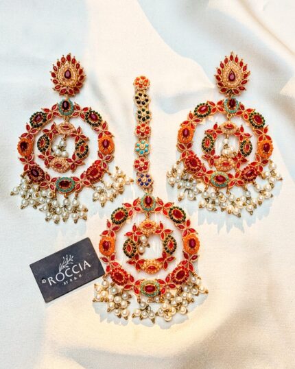 Navratan Bindiya Earrings-006
