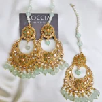 Kundan Bindiya Earrings-020