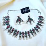 Oxidise Necklaces-013