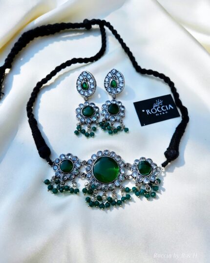 Oxidise Necklaces-012