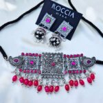 Oxidise Necklaces-018