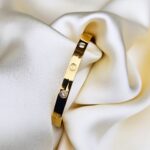 Gold Cuff Bangle - 002