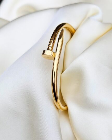 Gold Cuff Bangle - 001