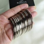 Oxidised karay bangle set-017